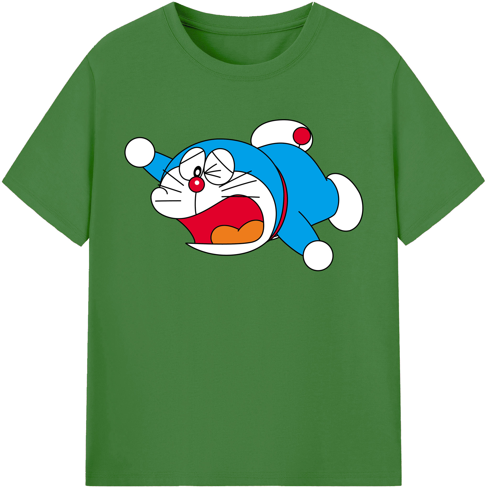 （画像用） ドラえもん Doraemon レディースカジュアルプリントTシャツ（綿100％）